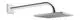HANSA-Kopfbrause-HANSAVIVA-0418-Rosette-eckig-1-strahlig-200x200-mm-G1-2-Ausladung-400-04180240 gallery number 1